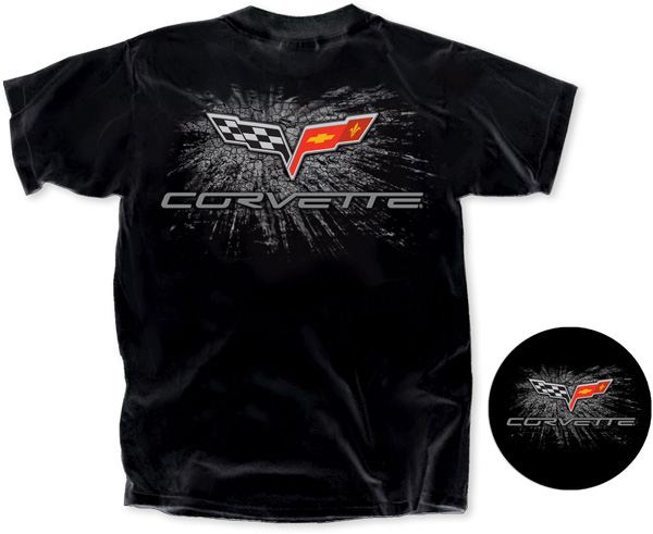 Splash C6 Emblem Corvette T-Shirt